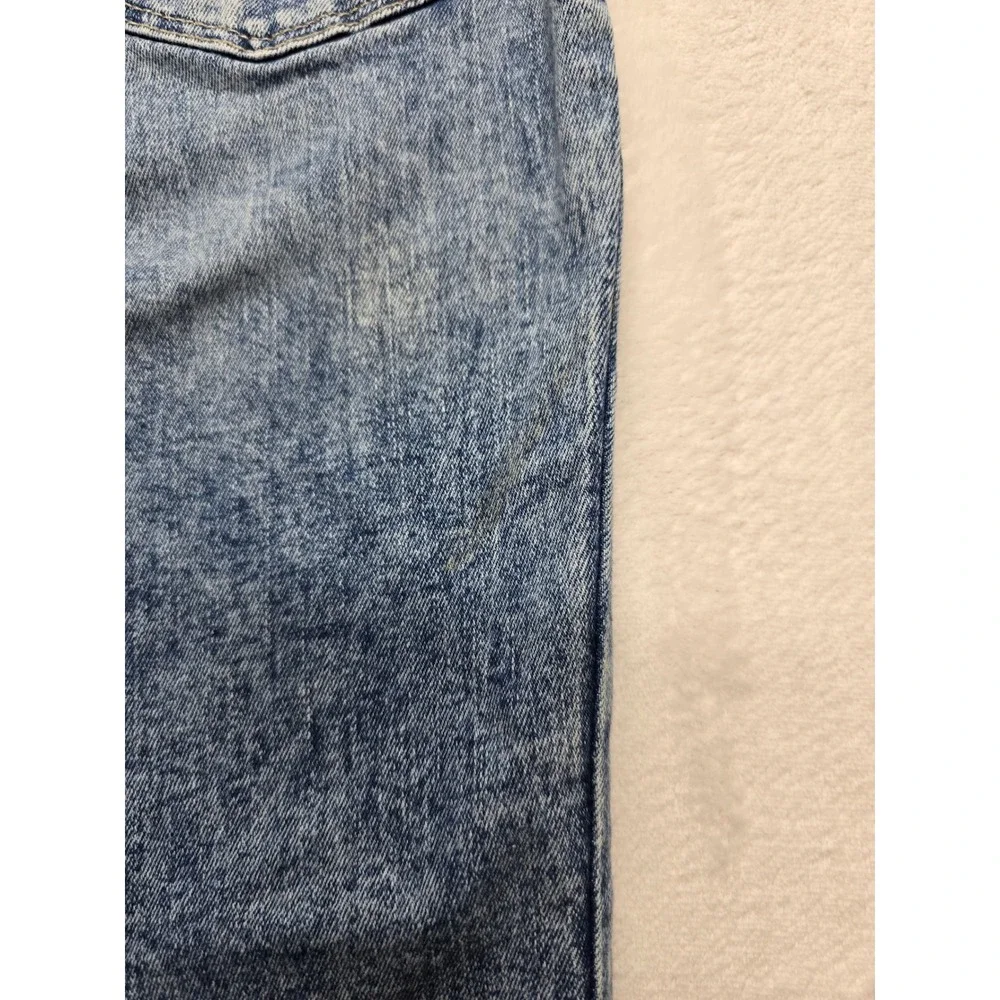 Gap Kids Stretch Jegging Distressed Medium Wash Blue Denim Jeans Size 8